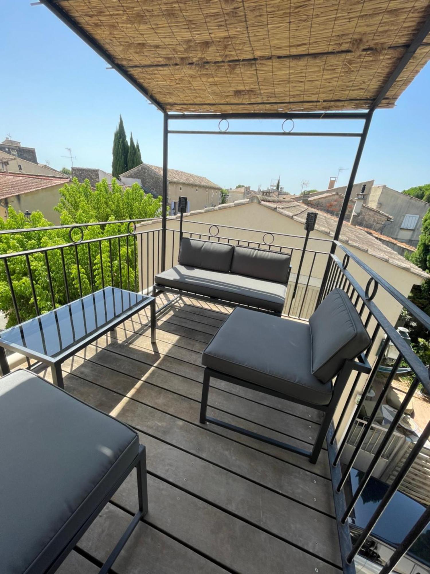 Maison De Village Avec Balcon Rooftop Maillane Bagian luar foto